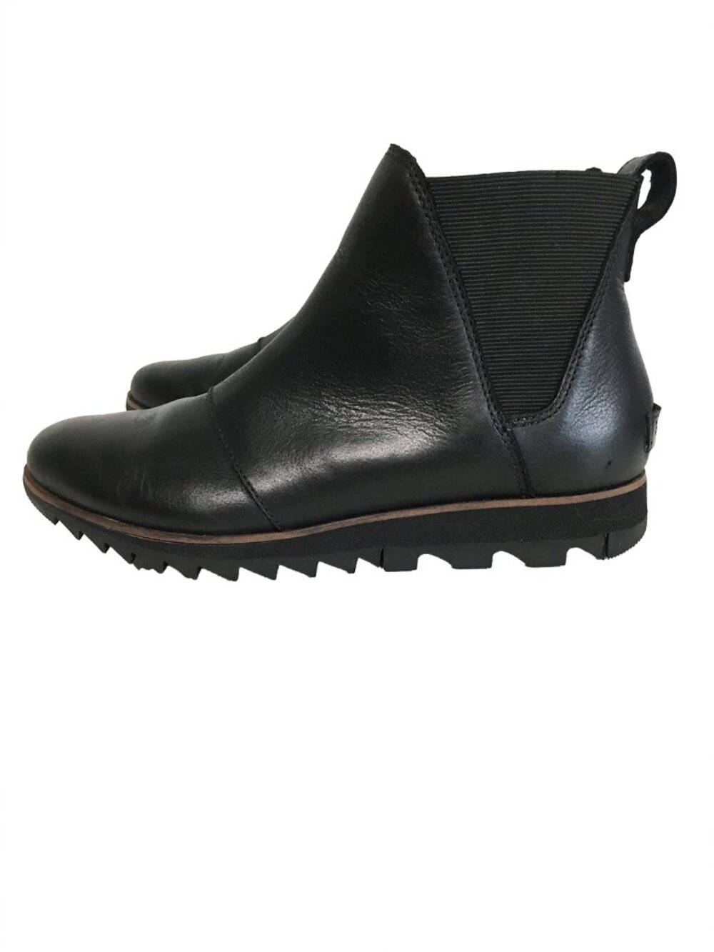 Sorel Women's Black Chelsa Boots Size 7.5 - Picture 3 of 9